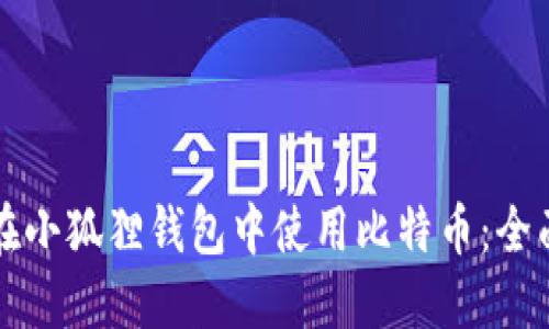 如何在小狐狸钱包中使用比特币：全面指南