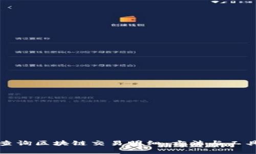 如何查询区块链交易明细：方法与工具解析